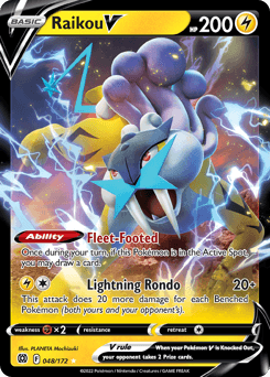 Raikou V #48 — Pokemon Brilliant Stars