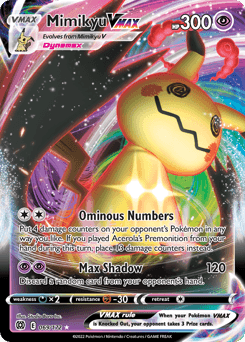 Mimikyu VMAX #69 — Pokemon Brilliant Stars