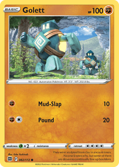 Golett #82 — Pokemon Brilliant Stars