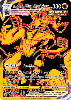 Urshifu VMAX #TG29 — Pokemon Brilliant Stars