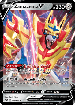 Zamazenta V #SWSH019 — Pokemon Promo