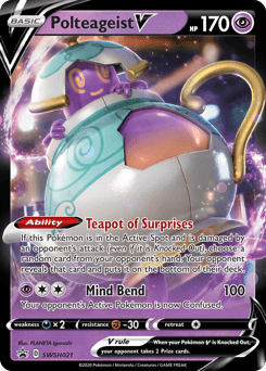 Polteageist V #SWSH021 — Pokemon Promo