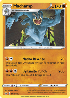 Machamp #SWSH053 — Pokemon Promo