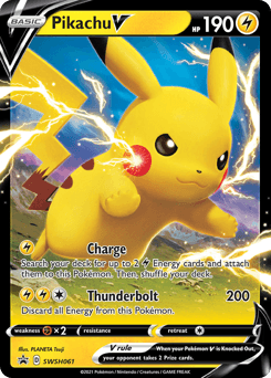 Pikachu V #SWSH061 — Pokemon Promo