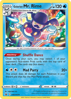 Galarian Mr. Rime #SWSH079 — Pokemon Promo
