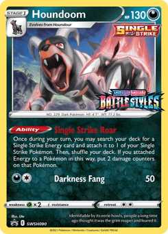 Houndoom #SWSH090 — Pokemon Promo