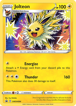 Jolteon #SWSH094 — Pokemon Promo