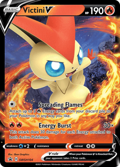 Victini V #SWSH104 — Pokemon Promo