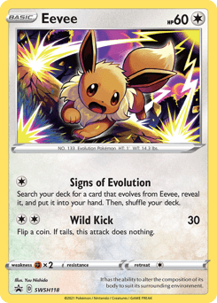 Eevee #SWSH118 — Pokemon Promo