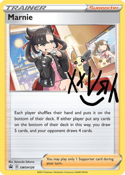 Marnie #SWSH120 — Pokemon Promo