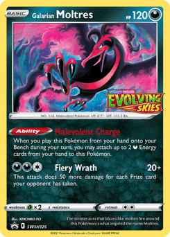 Galarian Moltres #SWSH125 — Pokemon Promo