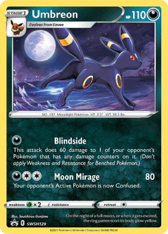 Umbreon #SWSH129 — Pokemon Promo
