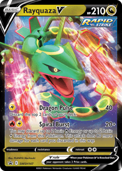 Rayquaza V #SWSH147 — Pokemon Promo