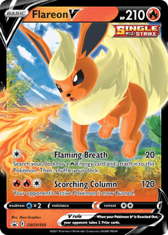 Flareon V #SWSH149 — Pokemon Promo