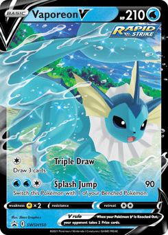 Vaporeon V #SWSH150 — Pokemon Promo