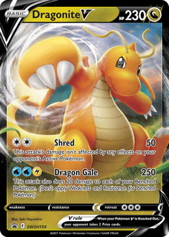 Dragonite V #SWSH154 — Pokemon Promo