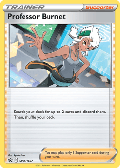 Professor Burnet #SWSH167 — Pokemon Promo