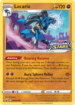 Lucario #SWSH186 — Pokemon Promo