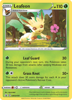 Leafeon #SWSH191 — Pokemon Promo
