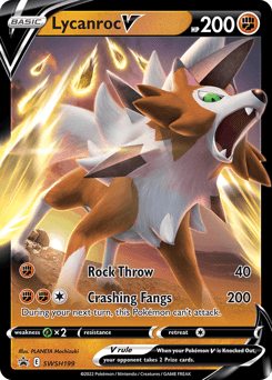 Lycanroc V #SWSH199 — Pokemon Promo