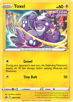 Toxel #SWSH209 — Pokemon Promo