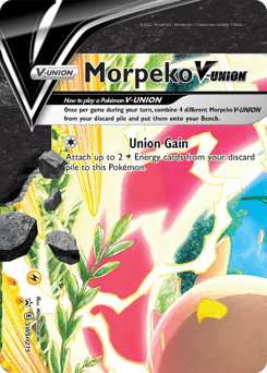 Morpeko V-Union #SWSH215 — Pokemon Promo