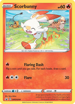 Scorbunny #SWSH244 — Pokemon Promo