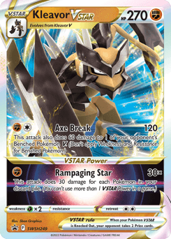 Kleavor VSTAR #SWSH249 — Pokemon Promo
