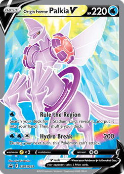 Origin Forme Palkia V #SWSH253 — Pokemon Promo