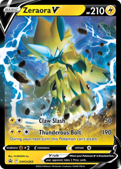 Zeraora V #SWSH263 — Pokemon Promo
