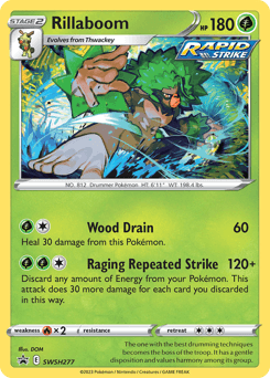 Rillaboom #SWSH277 — Pokemon Promo
