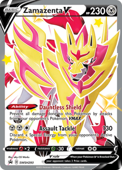 Zamazenta V #SWSH293 — Pokemon Promo
