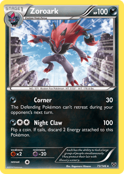 Zoroark #73 — Pokemon XY