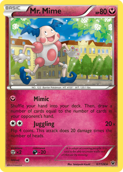 Mr. Mime #67 — Pokemon Fates Collide