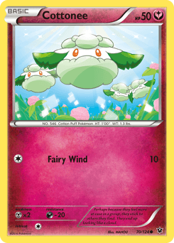 Cottonee #70 — Pokemon Fates Collide