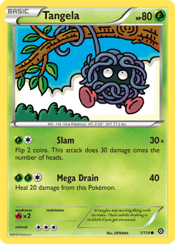 Tangela #1 — Pokemon Steam Siege