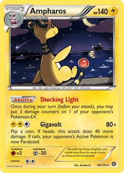Ampharos #40 — Pokemon Steam Siege