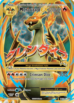 M Charizard EX #101 — Pokemon Evolutions