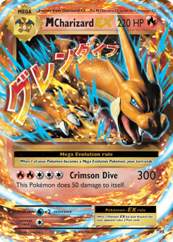 M Charizard EX #13 — Pokemon Evolutions