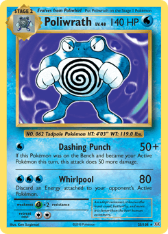Poliwrath #25 — Pokemon Evolutions