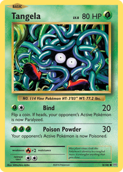 Tangela #8 — Pokemon Evolutions