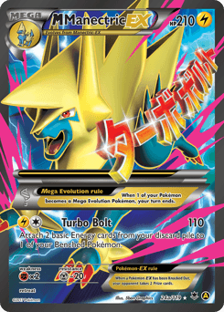 M Manectric EX #24a — Pokemon Phantom Forces