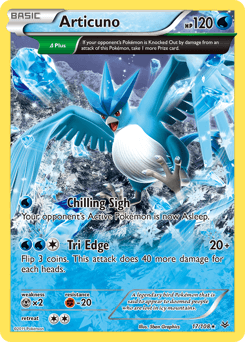 Articuno #17 — Pokemon Roaring Skies