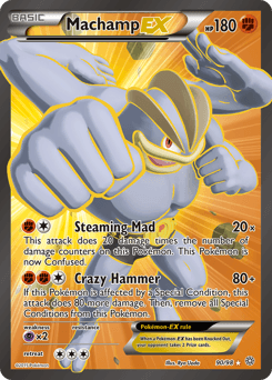 Machamp EX #90 — Pokemon Ancient Origins