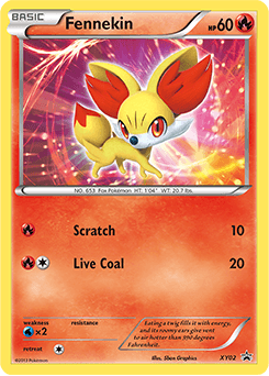 Fennekin #XY02 — Pokemon Promo