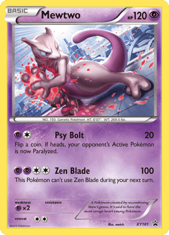 Mewtwo #XY101 — Pokemon Promo