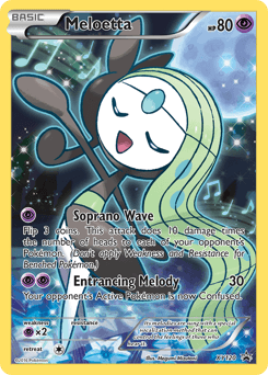 Meloetta #XY120 — Pokemon Promo