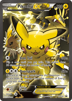 Pikachu EX #XY124 — Pokemon Promo