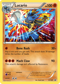 Lucario #XY140 — Pokemon Promo