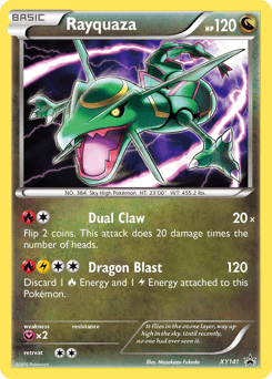 Rayquaza #XY141 — Pokemon Promo